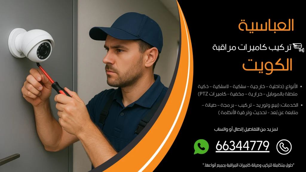 تركيب كاميرات مراقبة العباسية