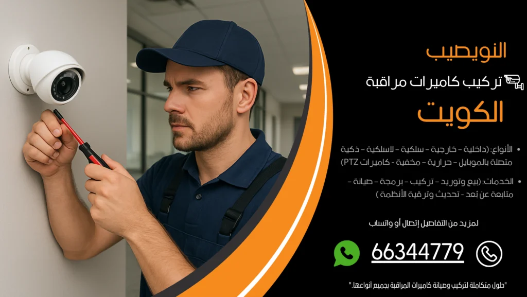 تركيب كاميرات مراقبة النويصيب