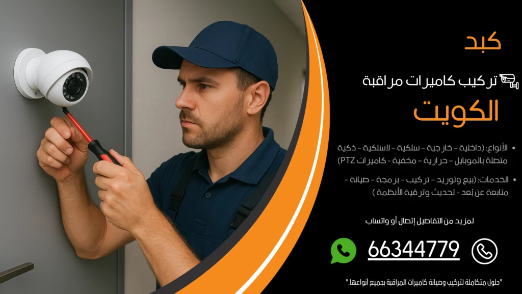 تركيب كاميرات مراقبة كبد