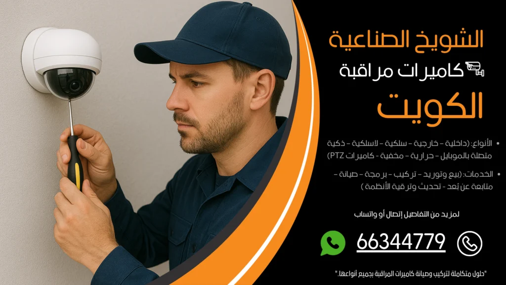 شركة كاميرات مراقبة الشويخ الصناعية